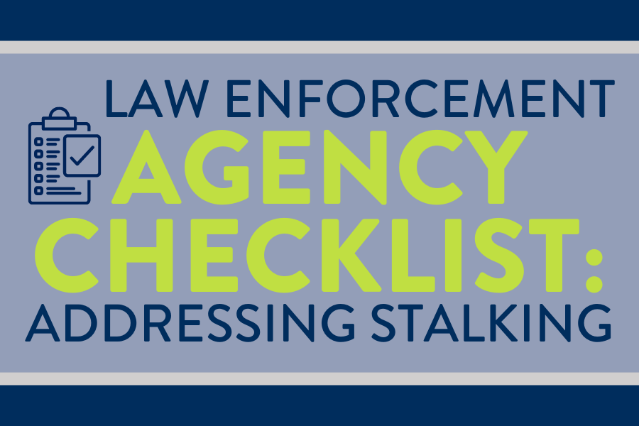 Law enforcement agency checklist