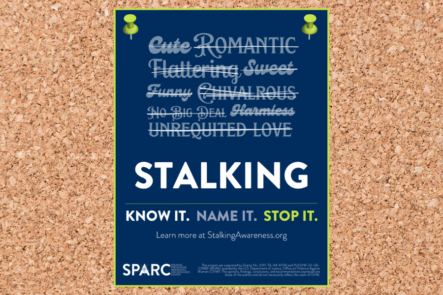 Share stalking awareness posters